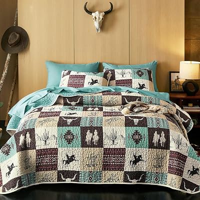 Western Aztec Quilt Set